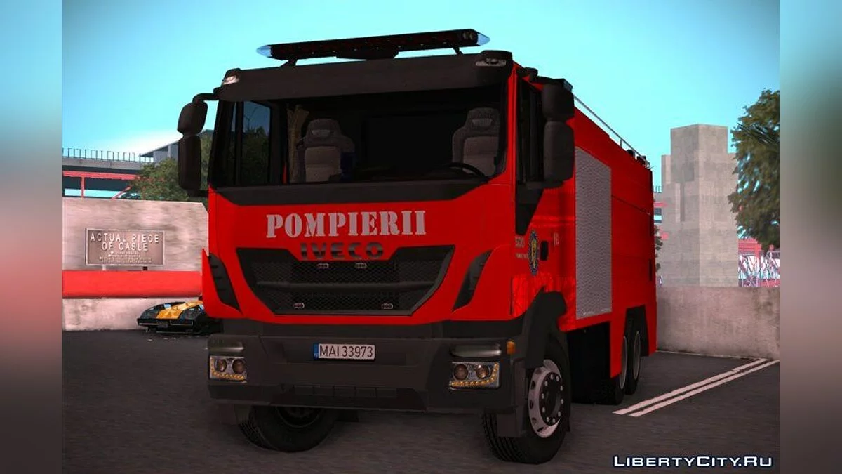 Iveco Trakker Pompieri / GTA San Andreas