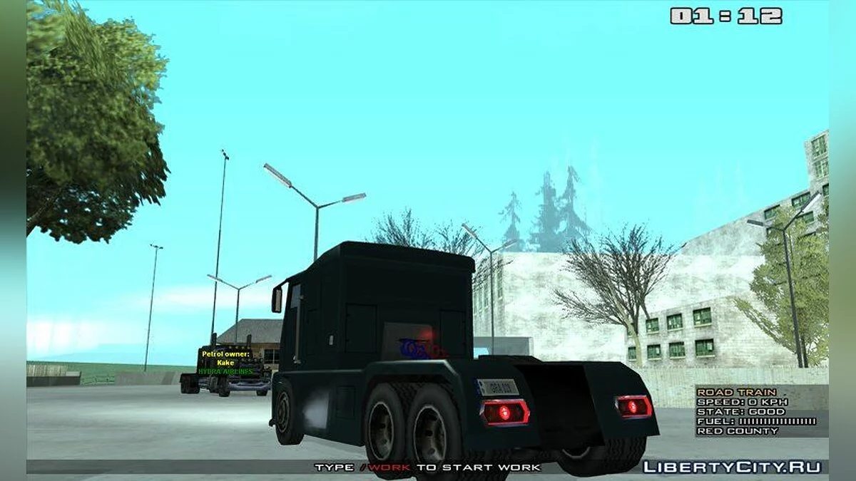 Roadtrain EU / GTA San Andreas