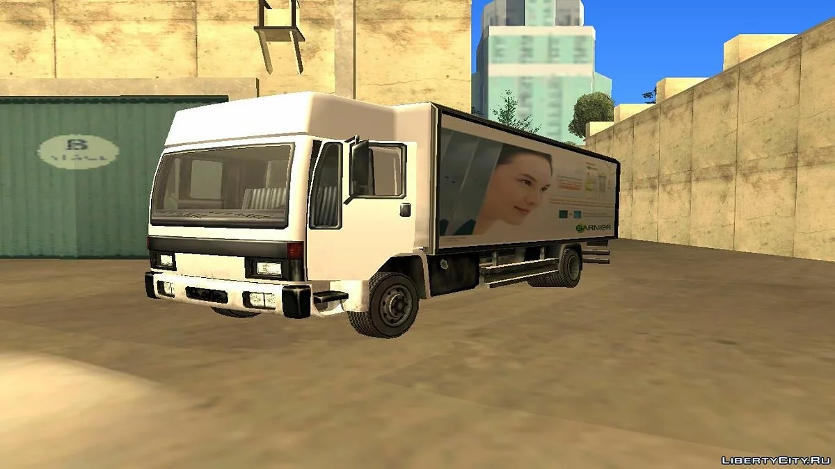 Dft30 Box Truck Ads v2 / GTA San Andreas