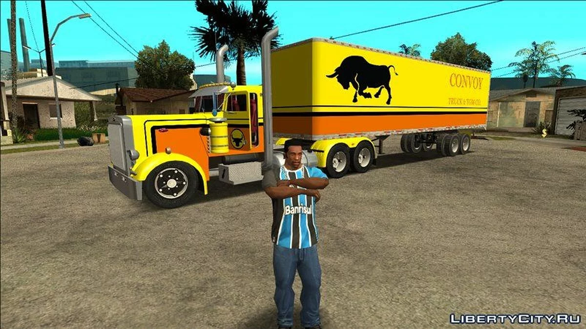 Peterbilt 379 и Trailer Livingston / GTA San Andreas