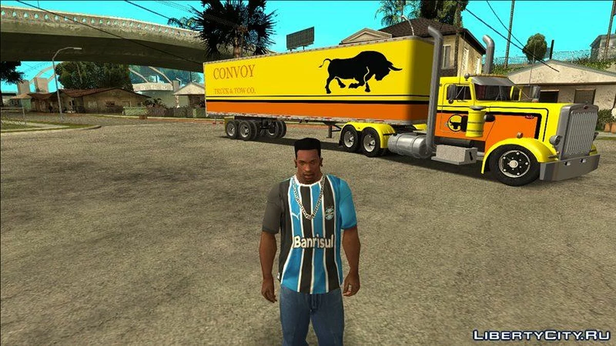 Peterbilt 379 и Trailer Livingston / GTA San Andreas