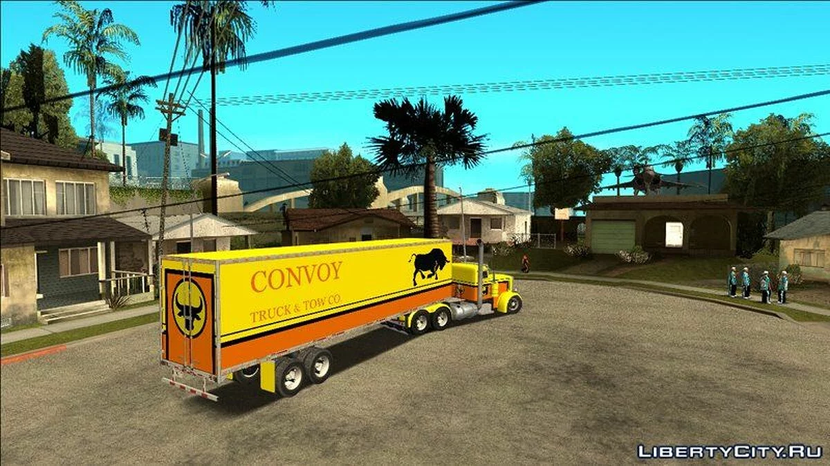 Peterbilt 379 и Trailer Livingston / GTA San Andreas