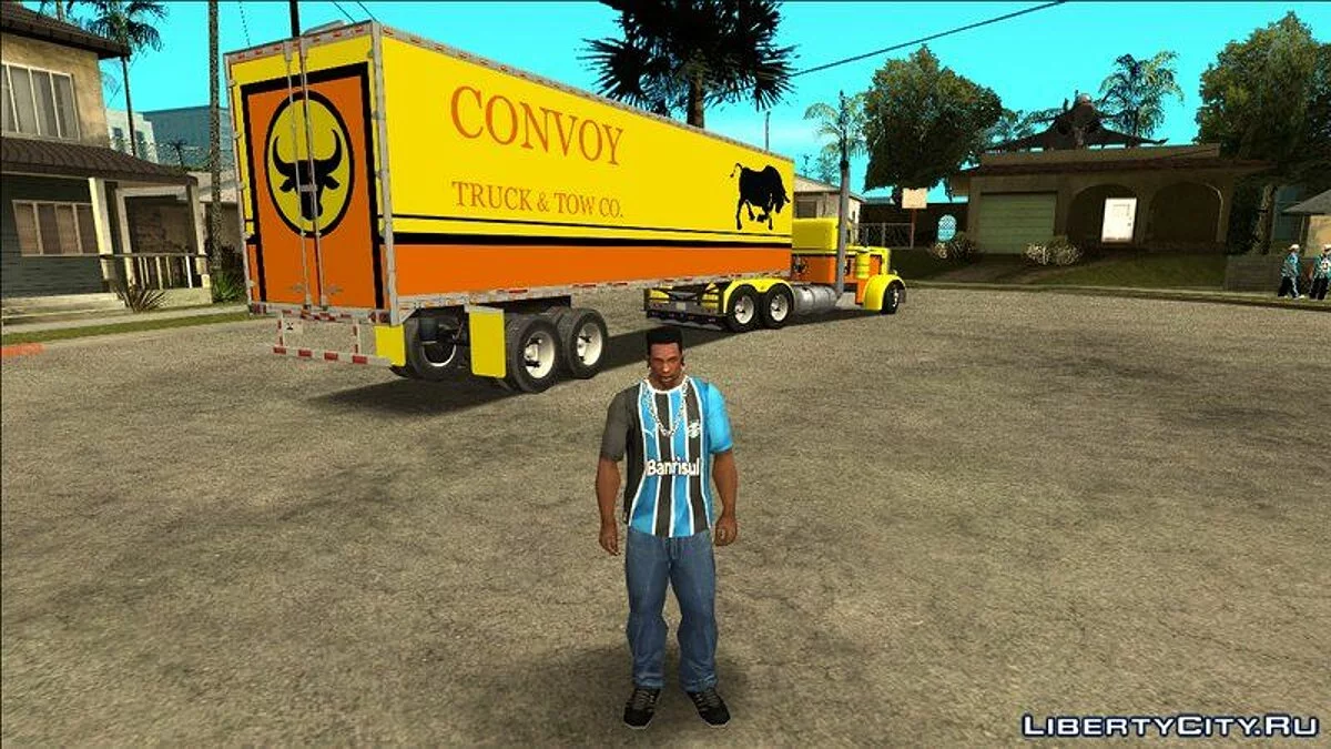 Peterbilt 379 и Trailer Livingston / GTA San Andreas