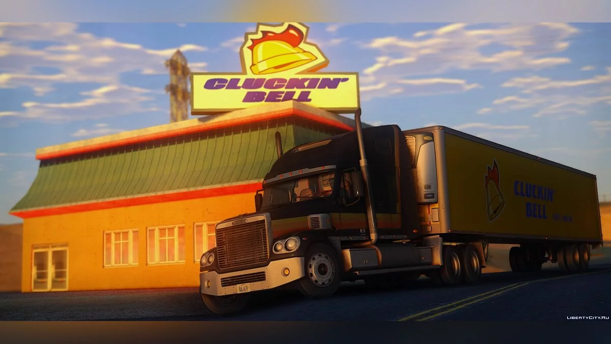 Freightliner Coronado 70" Raised Roof SleeperCab 2003-2005 / GTA San Andreas