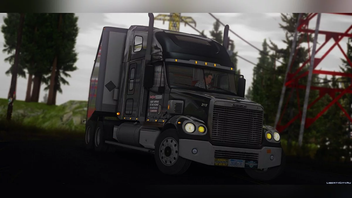Freightliner Coronado 70" Raised Roof SleeperCab 2003-2005 / GTA San Andreas