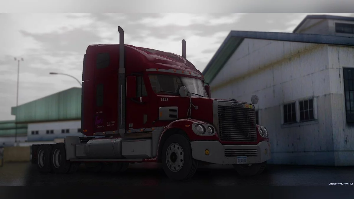 Freightliner Coronado 70" Raised Roof SleeperCab 2003-2005 / GTA San Andreas