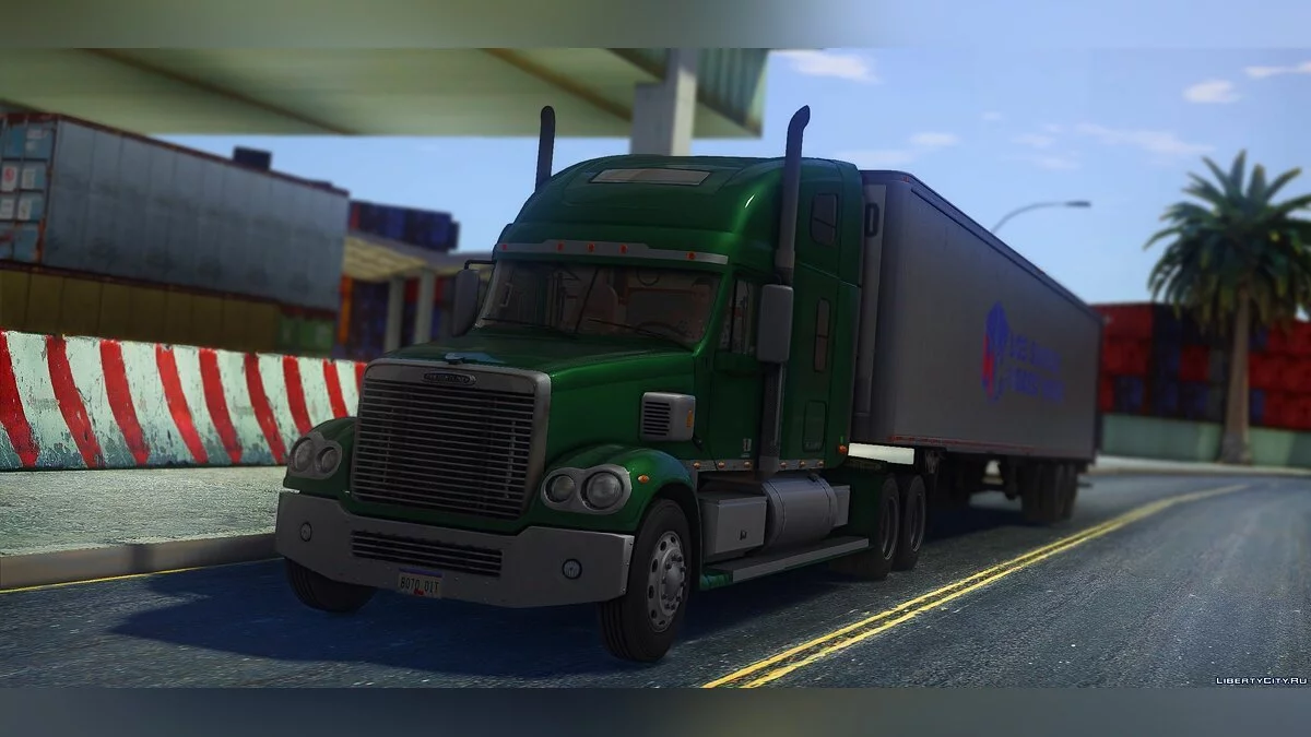 Freightliner Coronado 70" Raised Roof SleeperCab 2003-2005 / GTA San Andreas