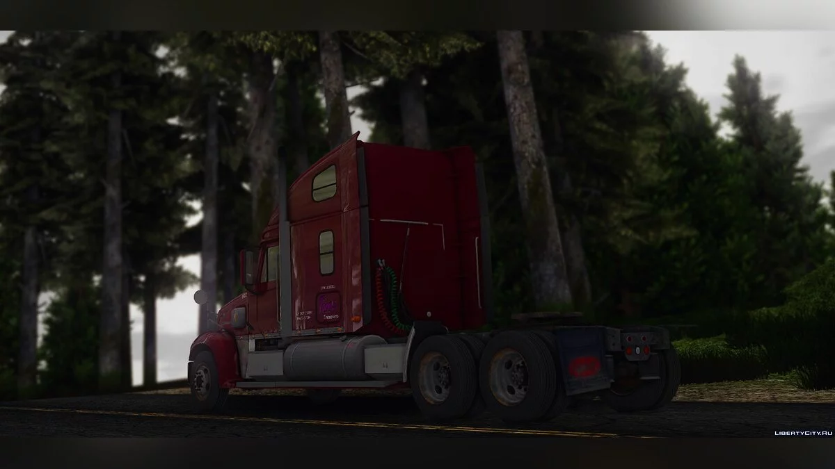 Freightliner Coronado 70" Raised Roof SleeperCab 2003-2005 / GTA San Andreas
