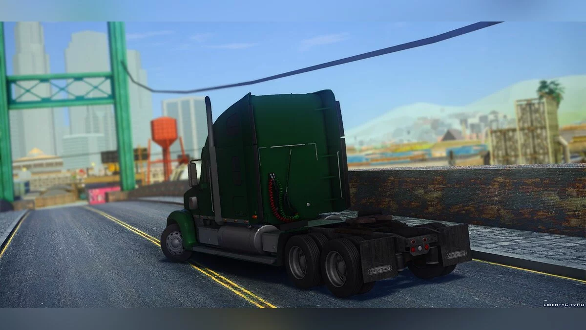 Freightliner Coronado 70" Raised Roof SleeperCab 2003-2005 / GTA San Andreas