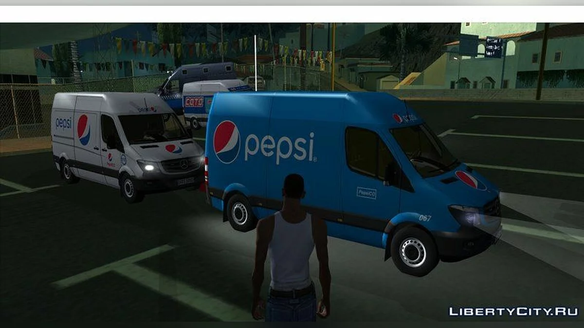 Mercedes Sprinter Van PepsiCO / GTA San Andreas