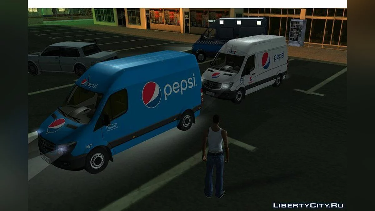 Mercedes Sprinter Van PepsiCO / GTA San Andreas