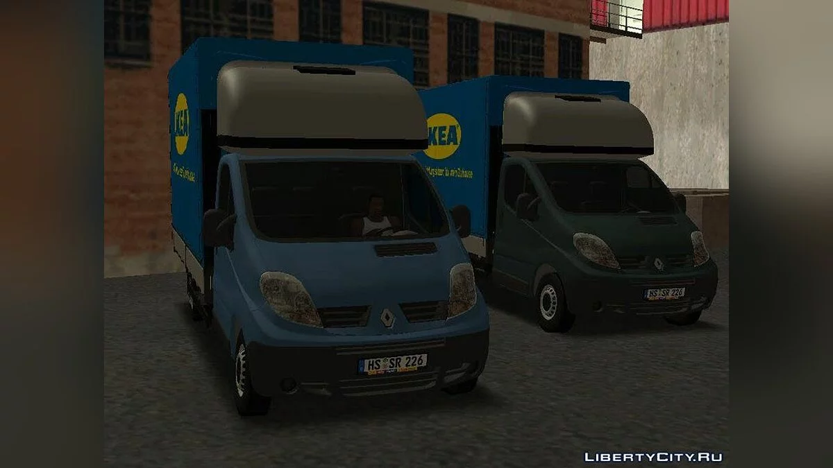 Renault Trafic Mk2 Worker v2 / GTA San Andreas