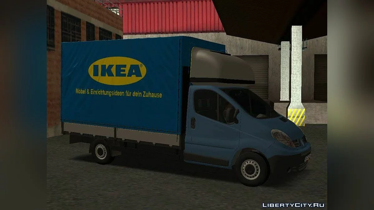 Renault Trafic Mk2 Worker v2 / GTA San Andreas
