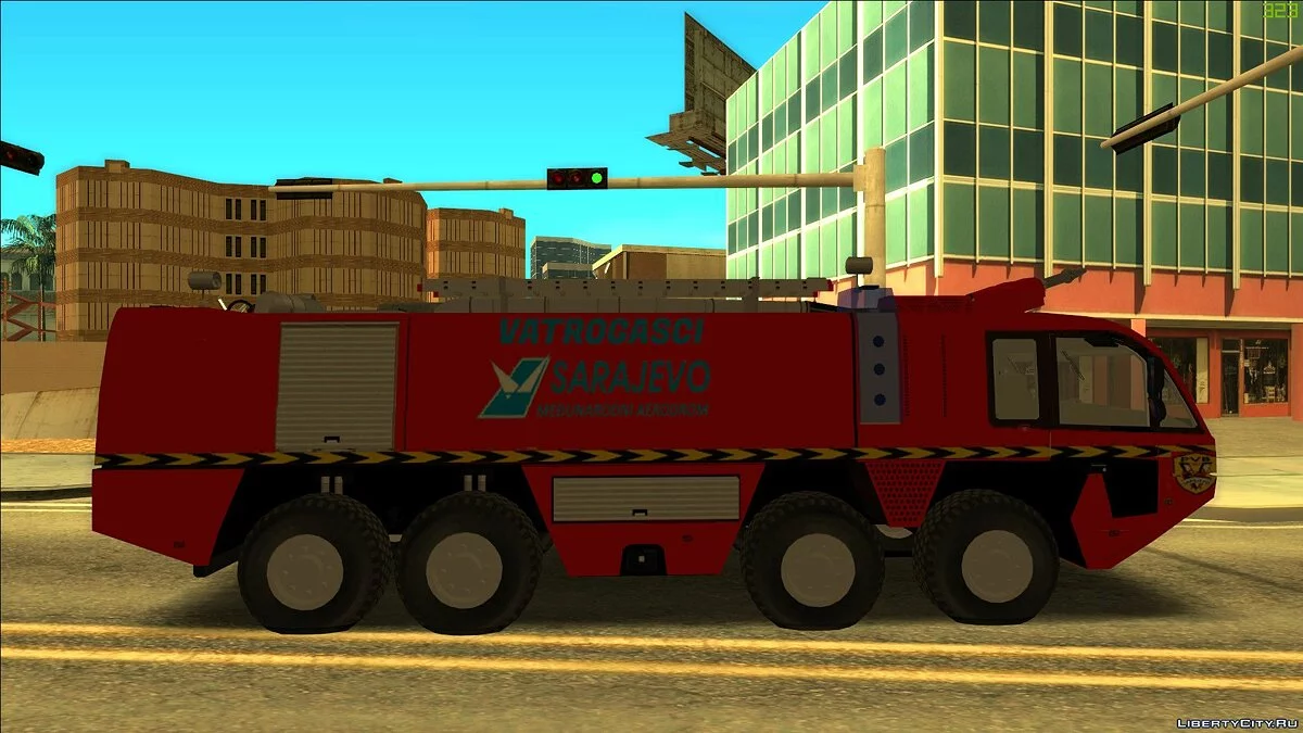 Vatrogasci Medjunarodni Aerodrom Sarajevo / GTA San Andreas