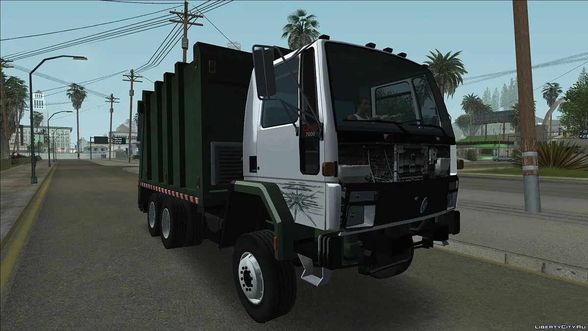 Ford Cargo Trashmaster 1992 / GTA San Andreas