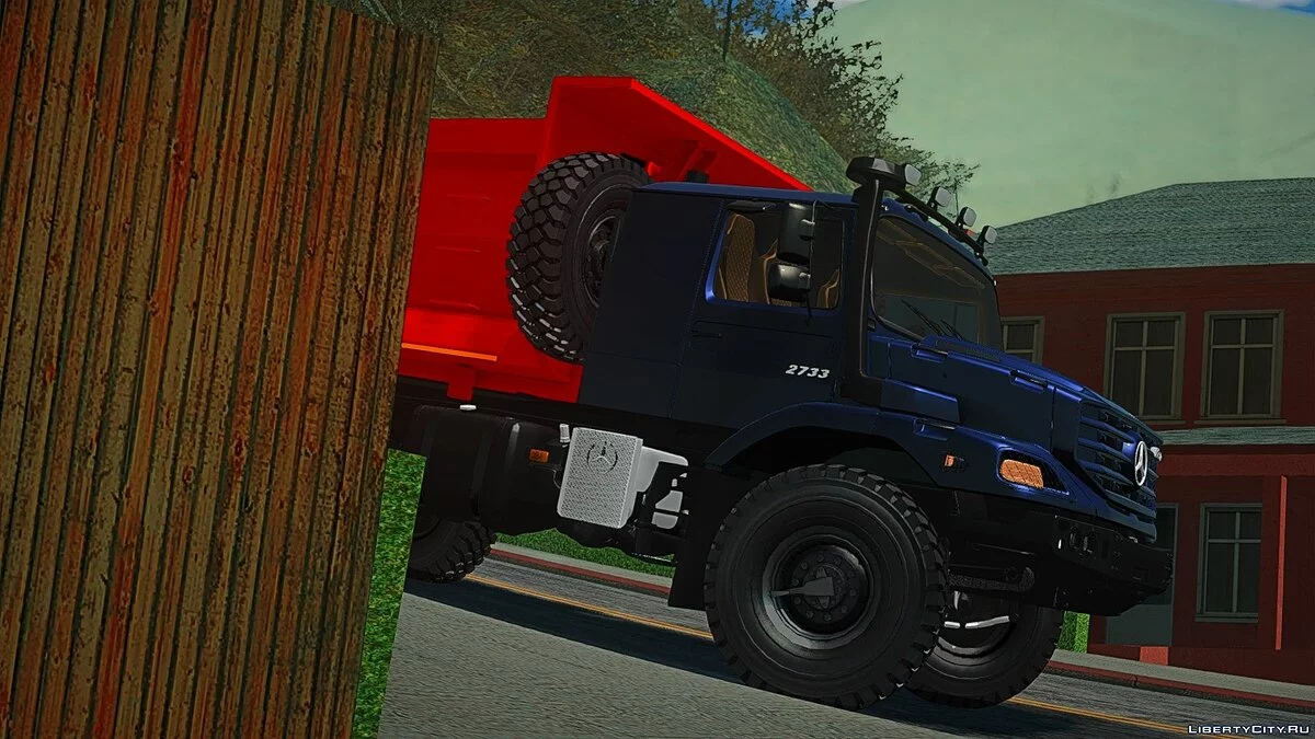 Mercedes-Benz Zetros 2733 Самосвал / GTA San Andreas