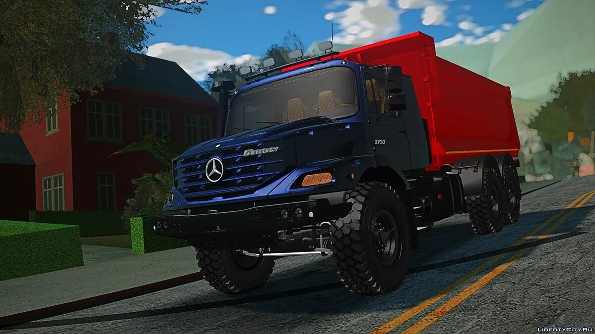 Mercedes-Benz Zetros 2733 Самосвал / GTA San Andreas