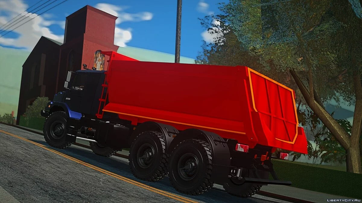Mercedes-Benz Zetros 2733 Самосвал / GTA San Andreas