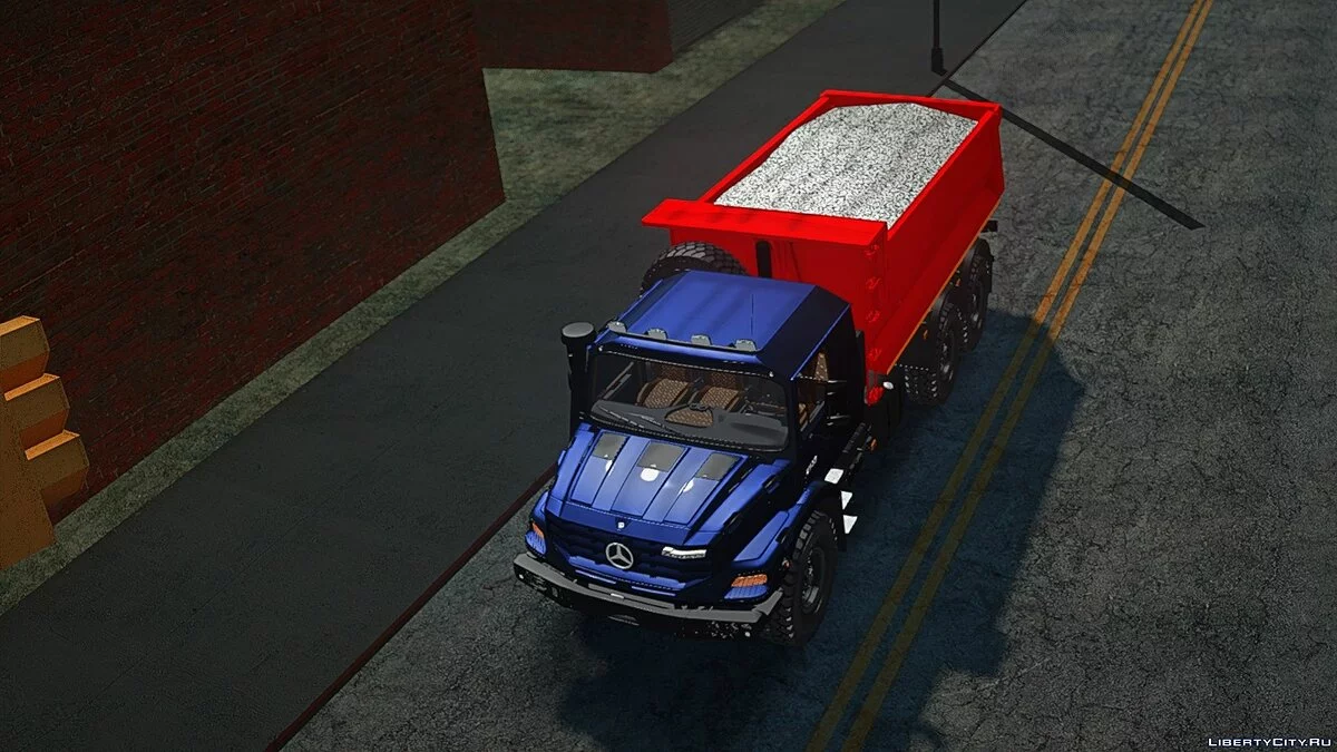 Mercedes-Benz Zetros 2733 Самосвал / GTA San Andreas