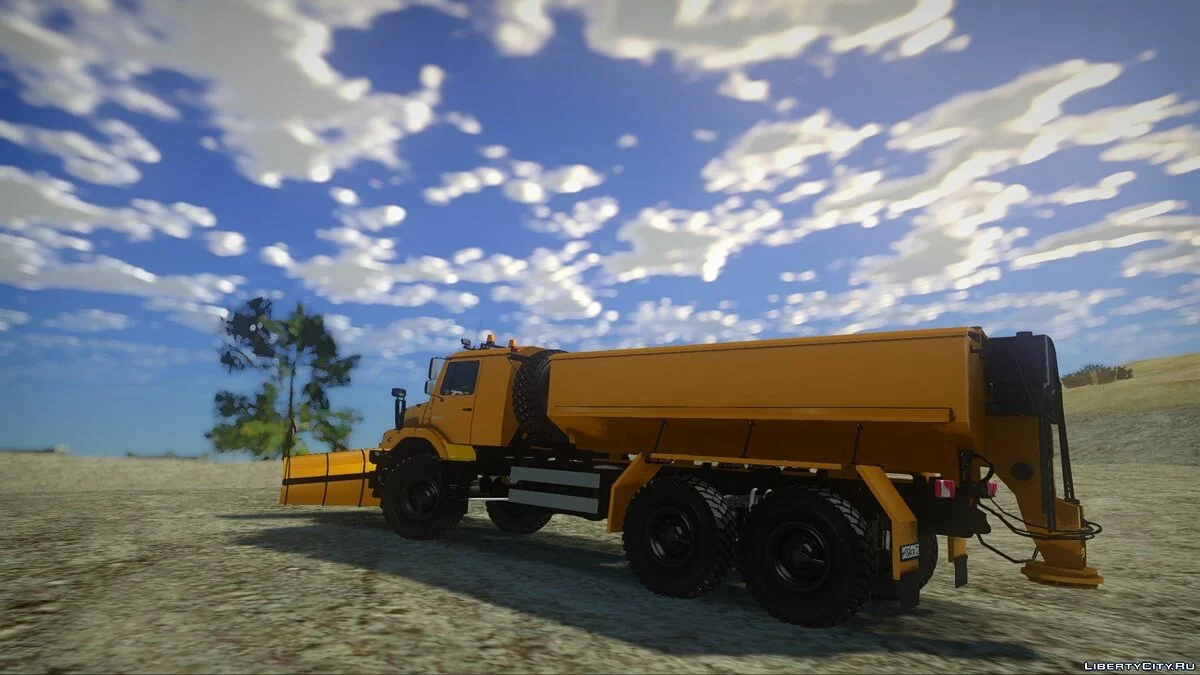 Mercedes-Benz Zetros 2733 комбинированная дорожная машина / GTA San Andreas