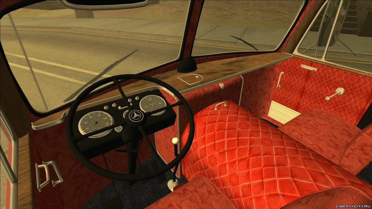 Truck Mercedes-Benz LP 321 1959 — VEHFUNCS, IMVEHFT и STEERING / GTA San Andreas