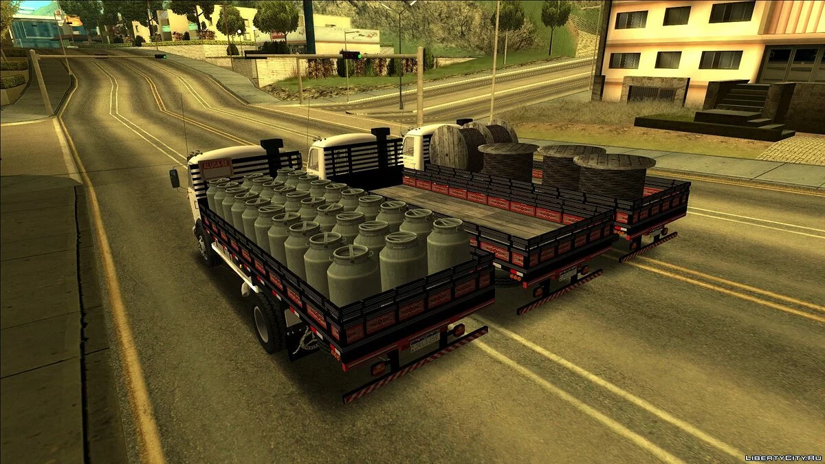 Truck Mercedes-Benz LP 321 1959 — VEHFUNCS, IMVEHFT и STEERING / GTA San Andreas