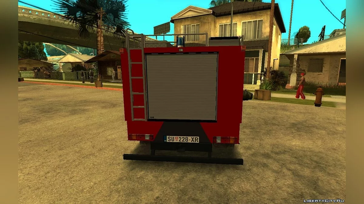 TAM 190 T15 [Double cabine] Vatrogasci / GTA San Andreas