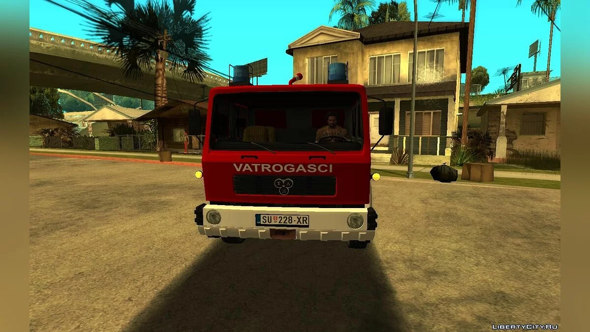 TAM 190 T15 [Double cabine] Vatrogasci / GTA San Andreas