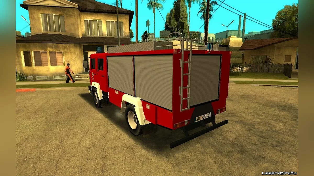 TAM 190 T15 [Double cabine] Vatrogasci / GTA San Andreas