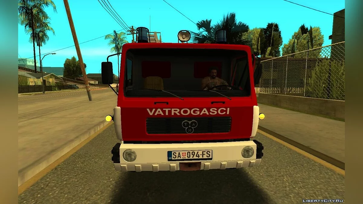 TAM 190 T15 Vatrogasci / GTA San Andreas