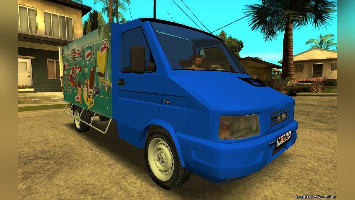 Скачать Zastava Rival Ice Cream Truck для GTA San Andreas