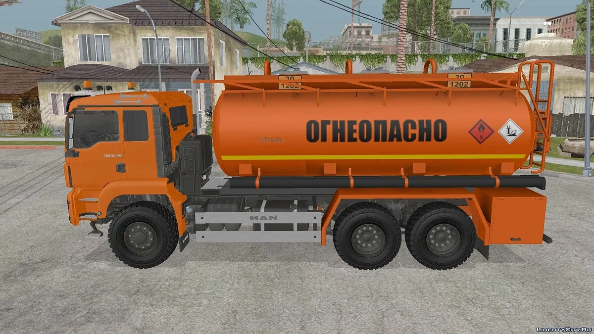 MAN TGS 18.480 Автотопливозаправщик / GTA San Andreas