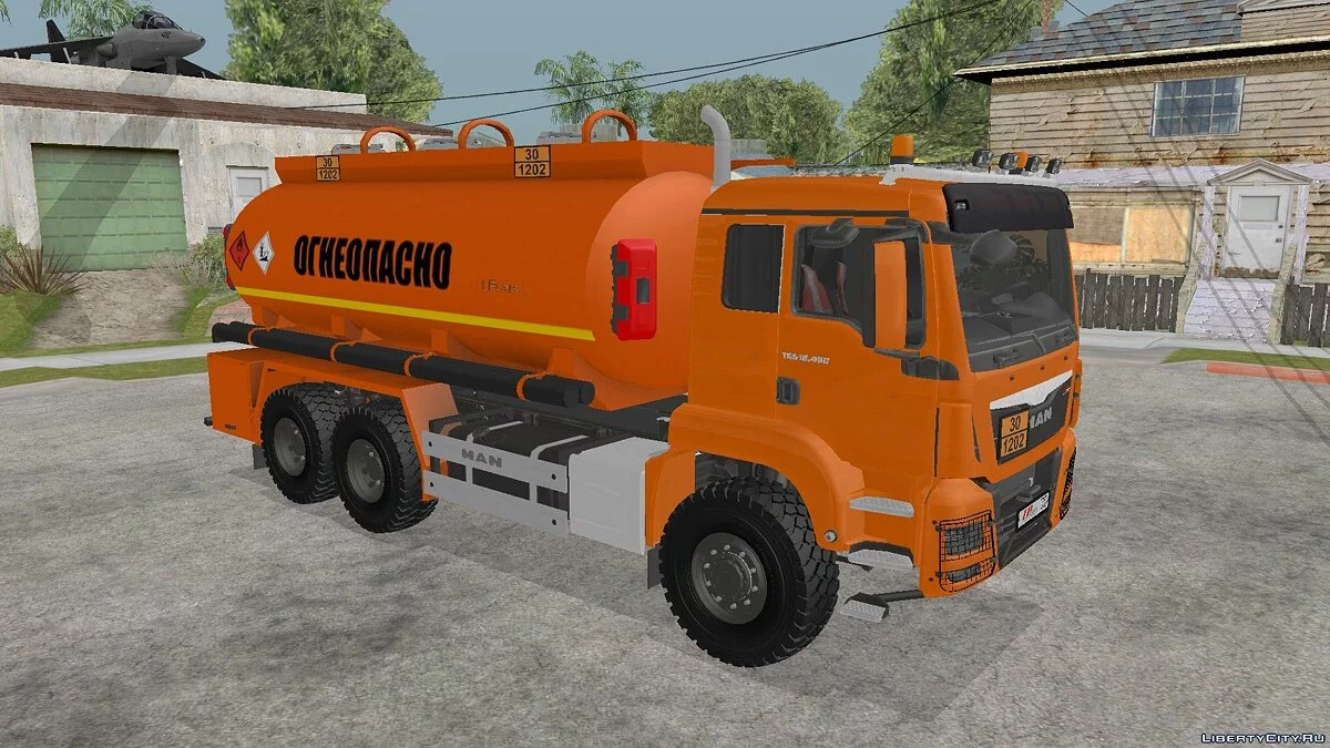 MAN TGS 18.480 Автотопливозаправщик / GTA San Andreas