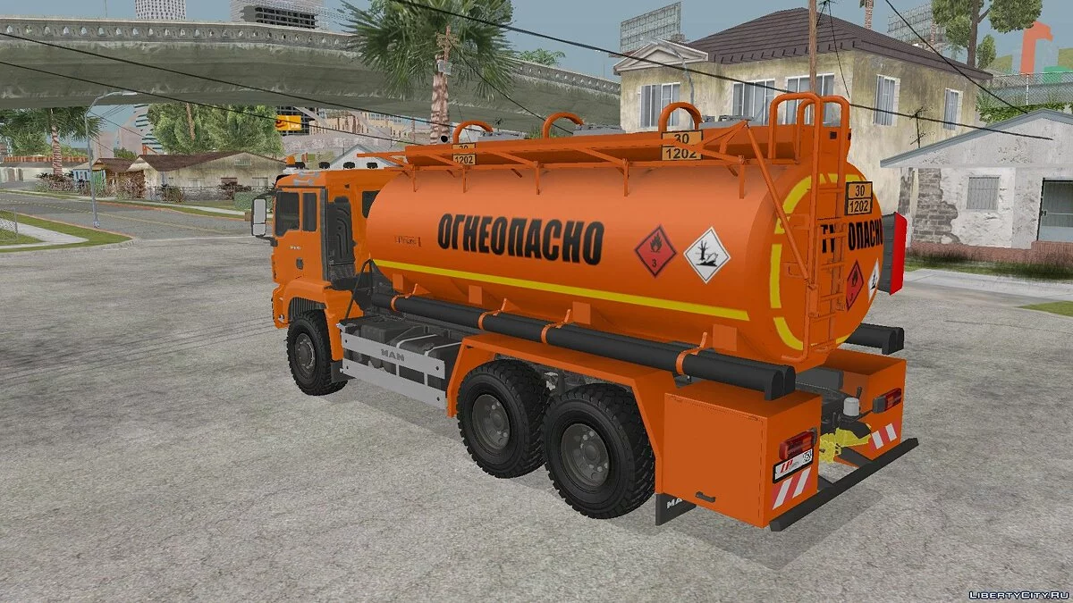 MAN TGS 18.480 Автотопливозаправщик / GTA San Andreas
