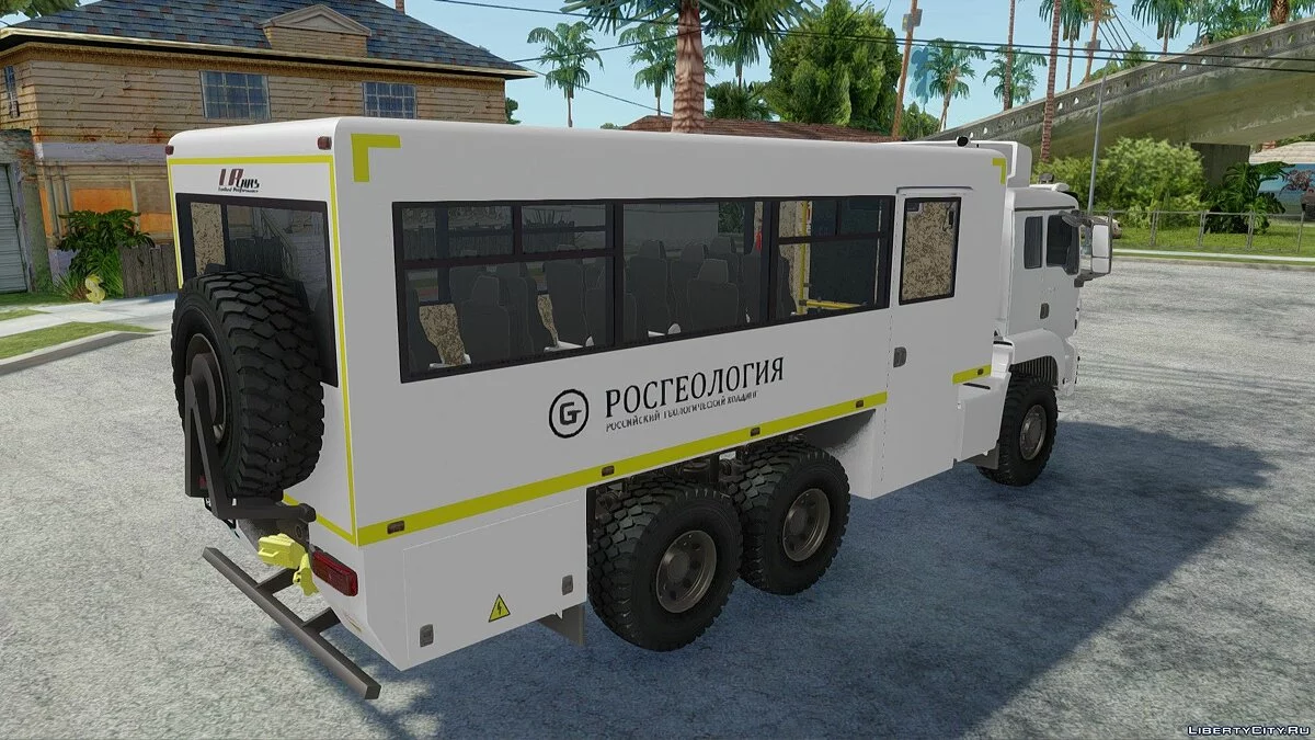 MAN TGS 18.480 Вахтовый автобус / GTA San Andreas