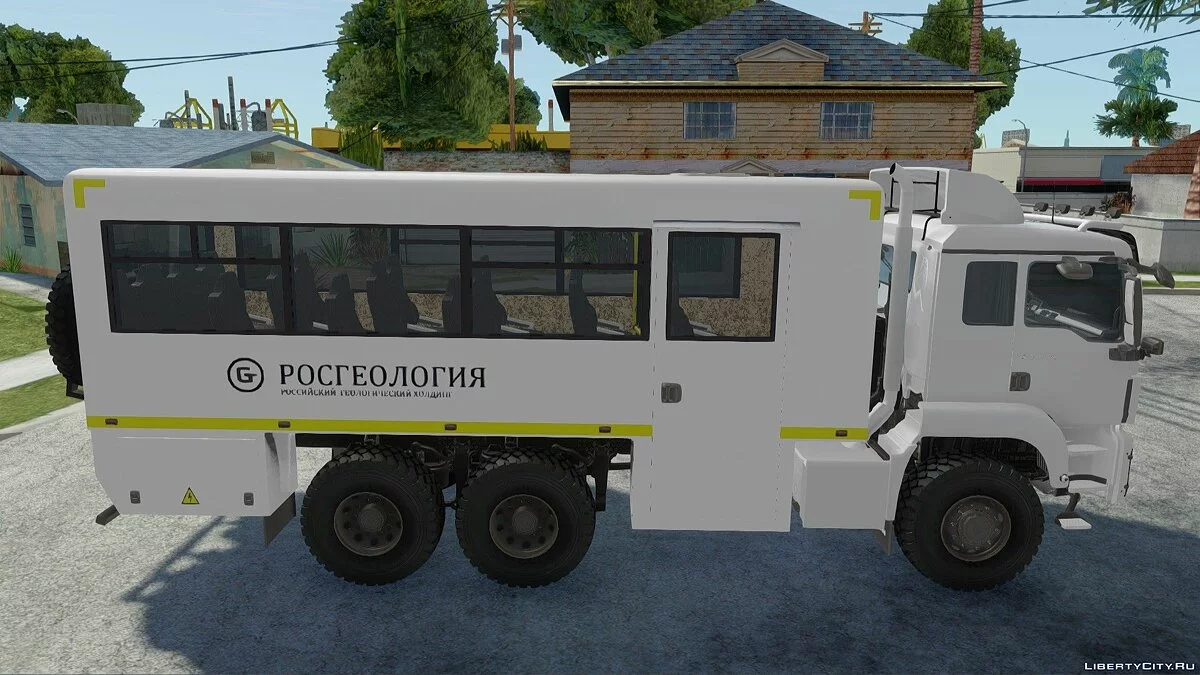 MAN TGS 18.480 Вахтовый автобус / GTA San Andreas
