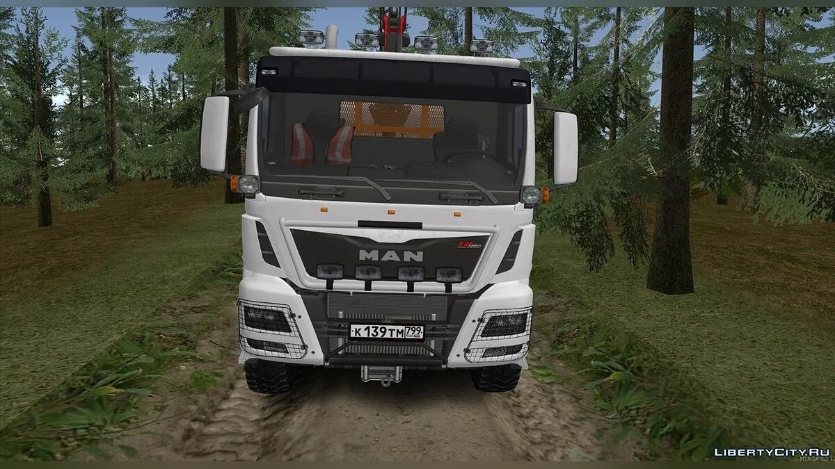 MAN TGS 480 Сортиментовоз / GTA San Andreas