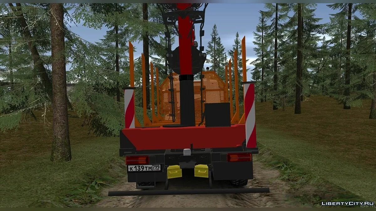 MAN TGS 480 Сортиментовоз / GTA San Andreas