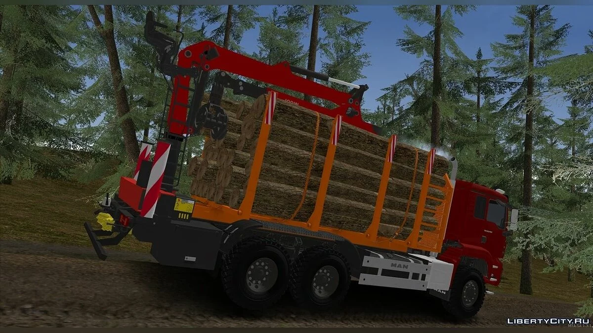 MAN TGS 480 Сортиментовоз / GTA San Andreas