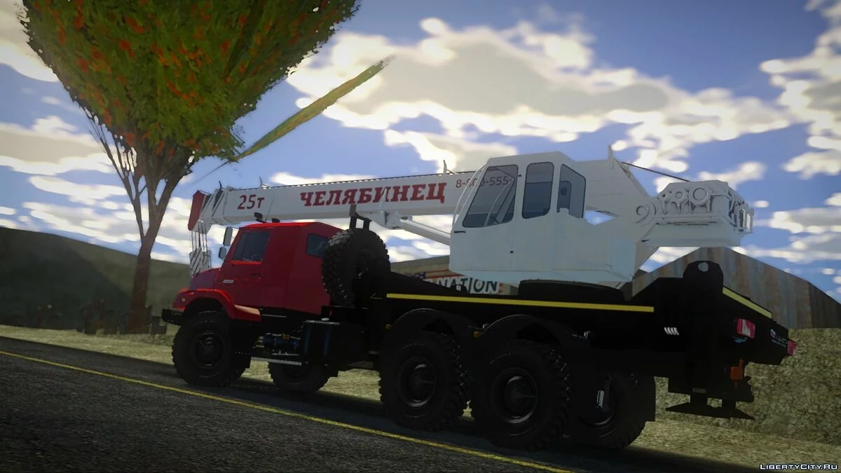 Mercedes-Benz Zetros 2733 Автокран / GTA San Andreas