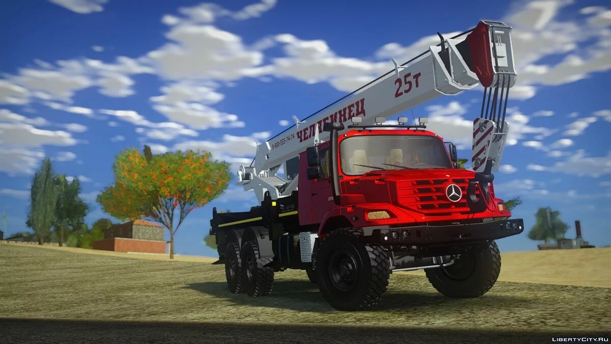Mercedes-Benz Zetros 2733 Автокран / GTA San Andreas