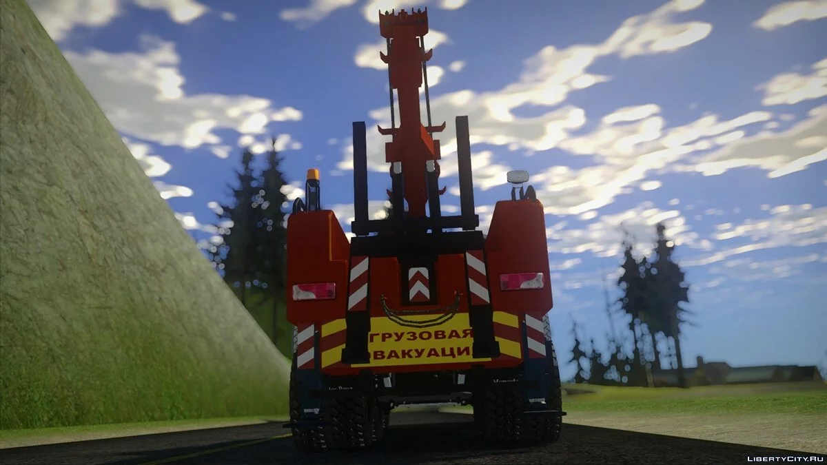 Mercedes-Benz Zetros 2733 Московский Эвакуатор / GTA San Andreas