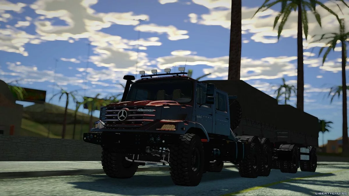 Mercedes-Benz Zetros 3643 Брезентовый / GTA San Andreas