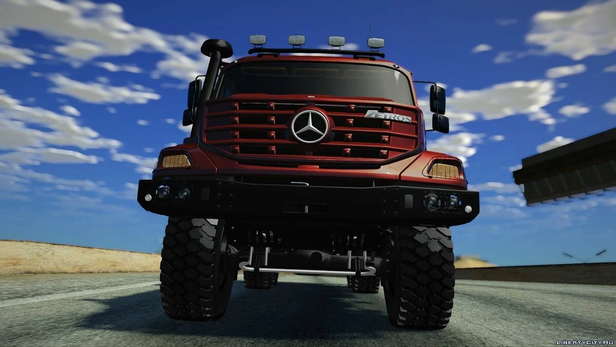 Mercedes-Benz Zetros 3643 Брезентовый / GTA San Andreas
