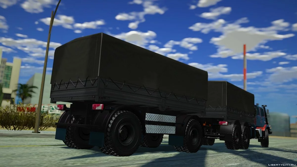 Mercedes-Benz Zetros 3643 Брезентовый / GTA San Andreas