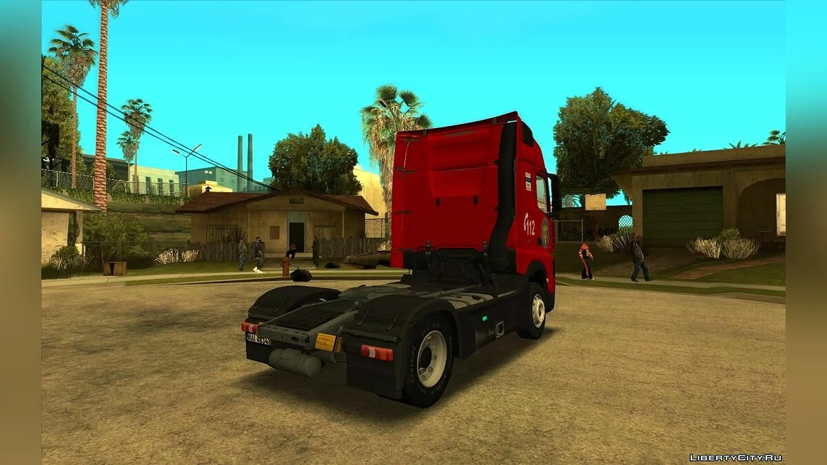 Mercedes-Benz Actros Pompierii / GTA San Andreas