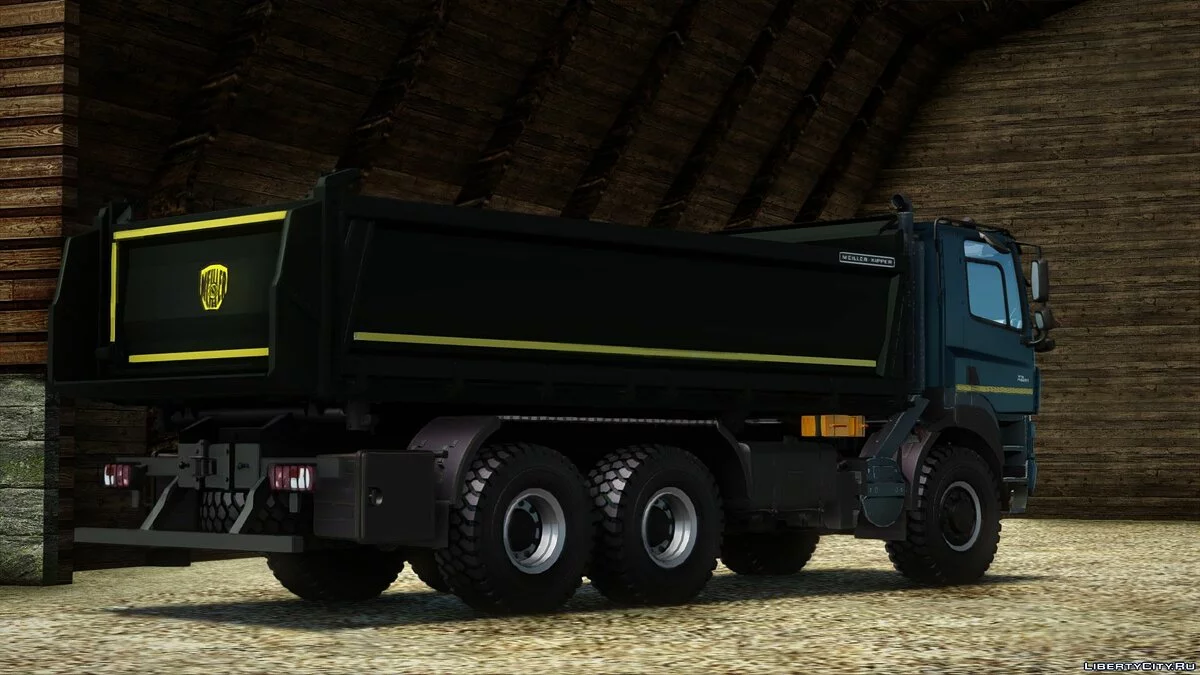 Tatra Phoenix 6x6 Dump Black Edition / GTA San Andreas