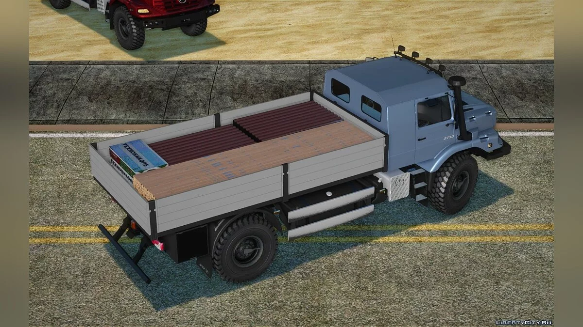 Mercedes-Benz Zetros 2733 Брезентовый / GTA San Andreas