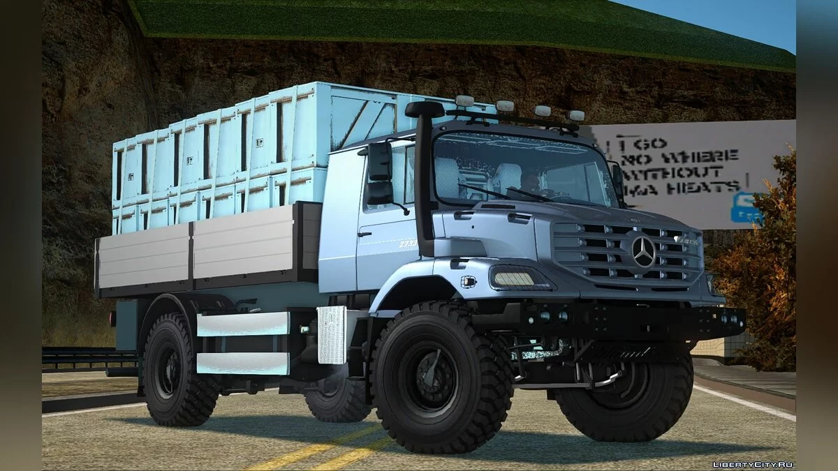 Mercedes-Benz Zetros 2733 Брезентовый / GTA San Andreas