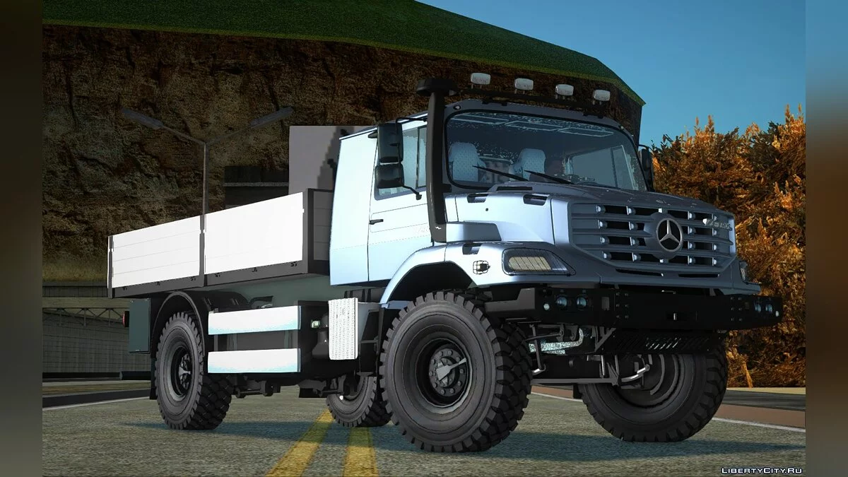 Mercedes-Benz Zetros 2733 Брезентовый / GTA San Andreas